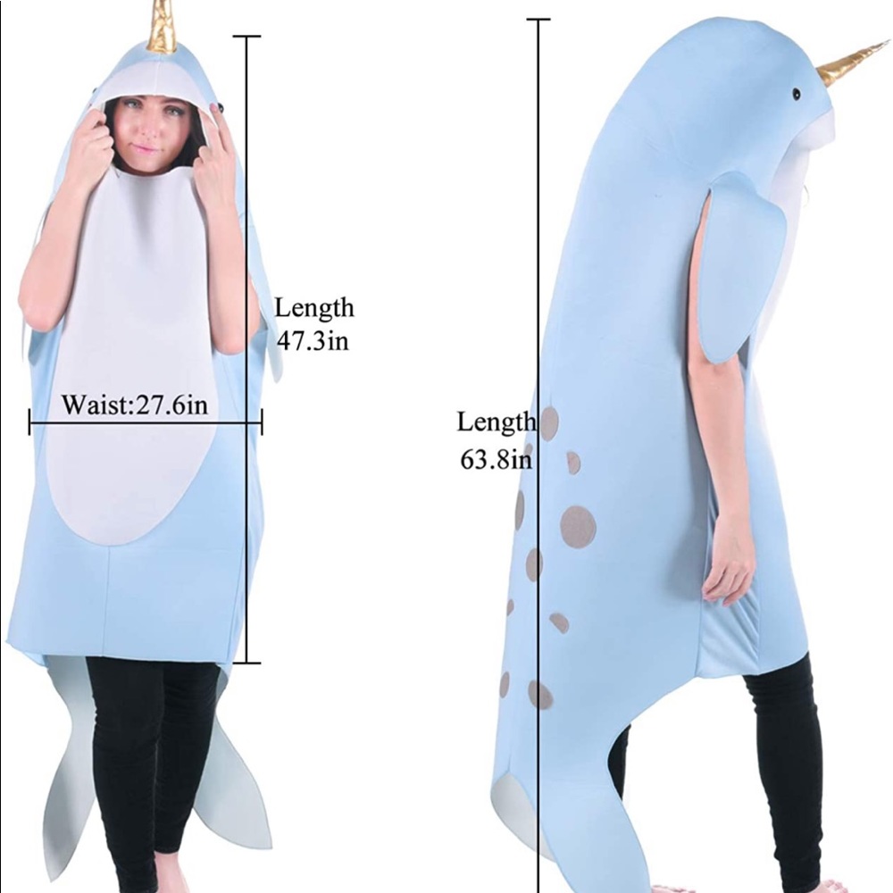 Narwhal Costume Adult Unisex